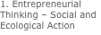 1. Entrepreneurial Thinking – Social